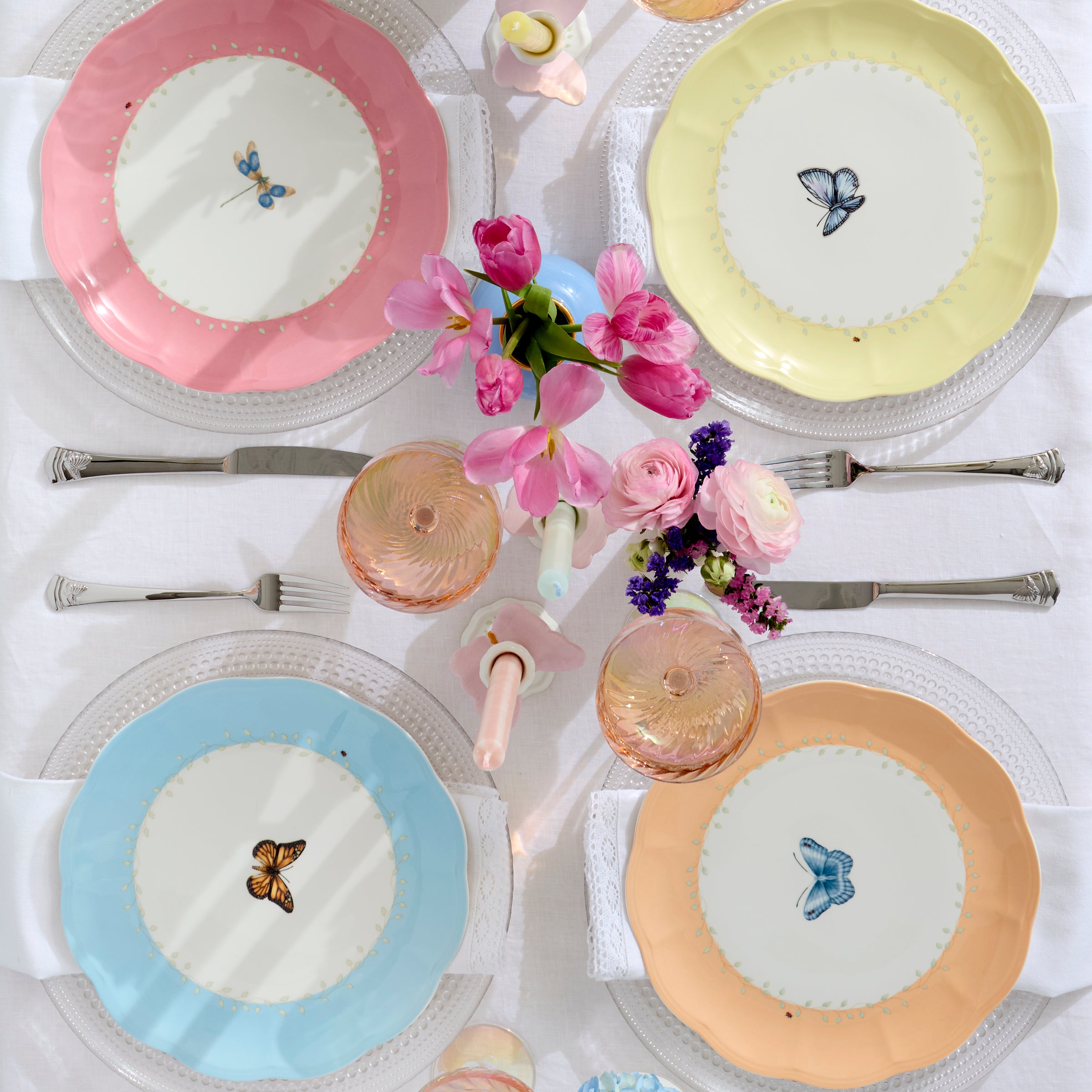 Butterfly Meadow Colors 18-Piece Dinnerware Set – Lenox Corporation