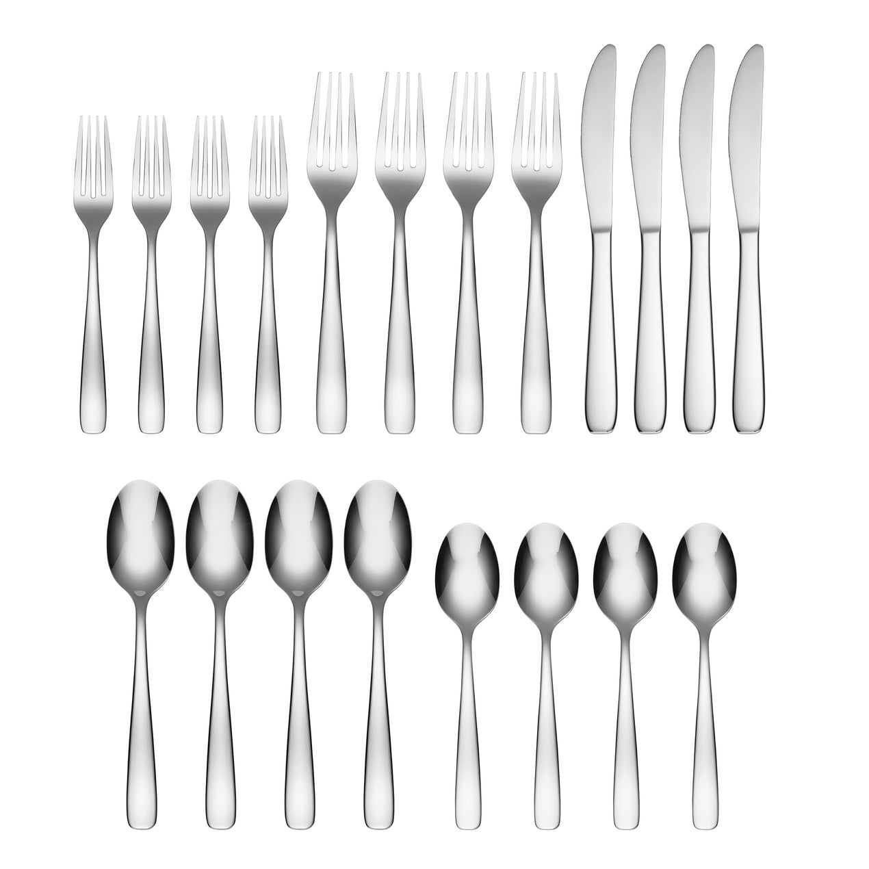 Bourne Mirror 20-Piece Flatware Set, Service for 4