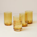 Tuscany Classics Stackable Coolers, Set of 4, Amber