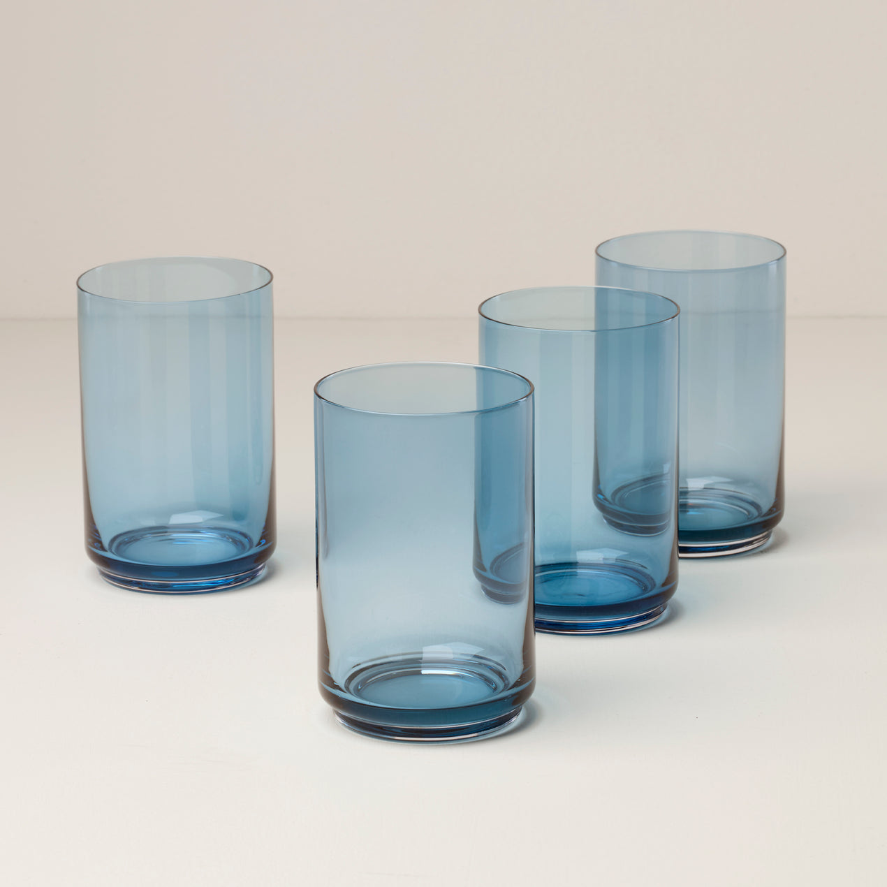 cambridge silversmiths Tuscany Classics Stackable Coolers Set of 4 Blue