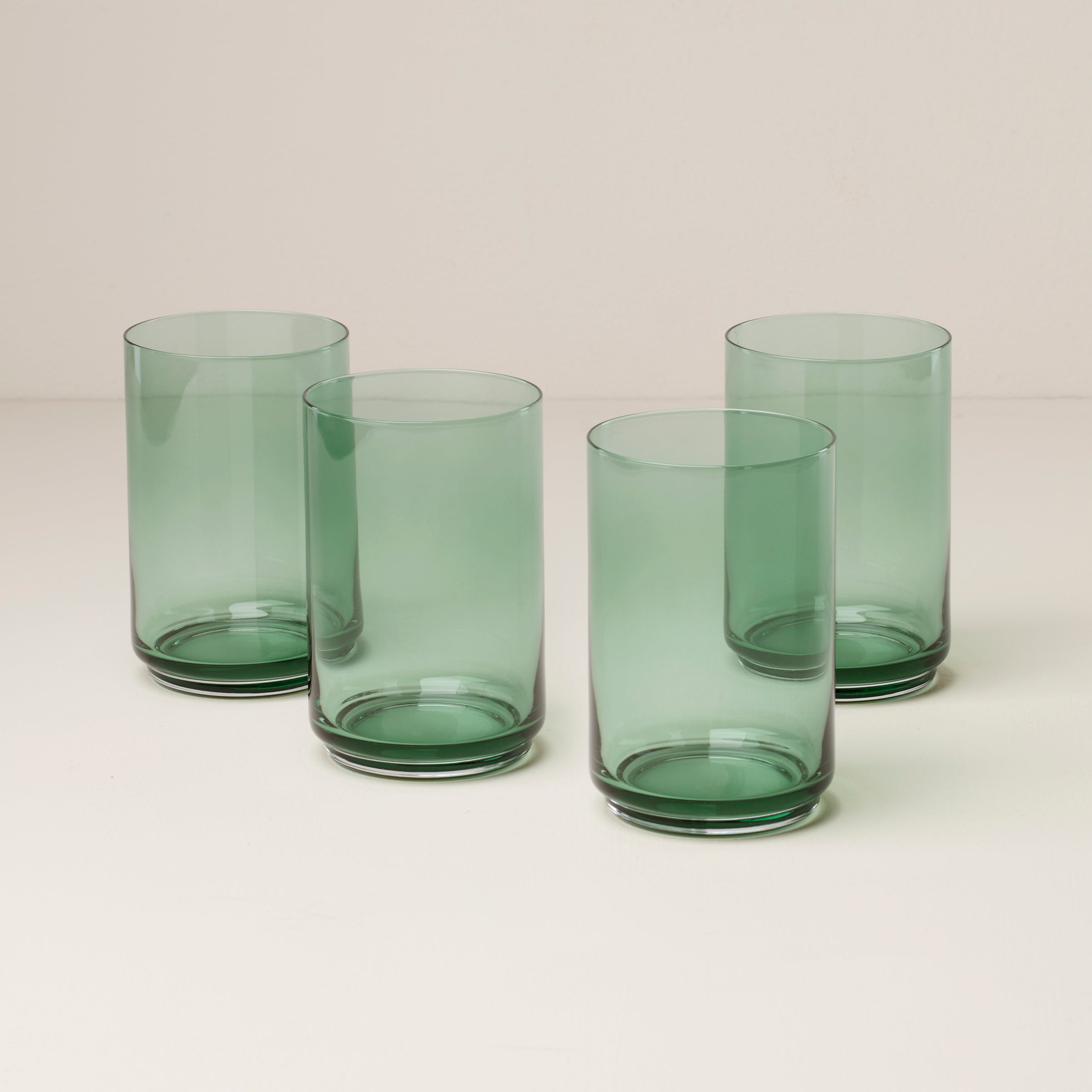 Tuscany Stackable Coolers, Set of 4, Green