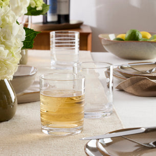 Mingle Double Old Fashion Glasses, Set of 4