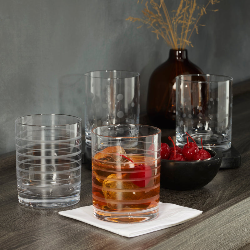 Mingle DOF Glasses, Set of 4