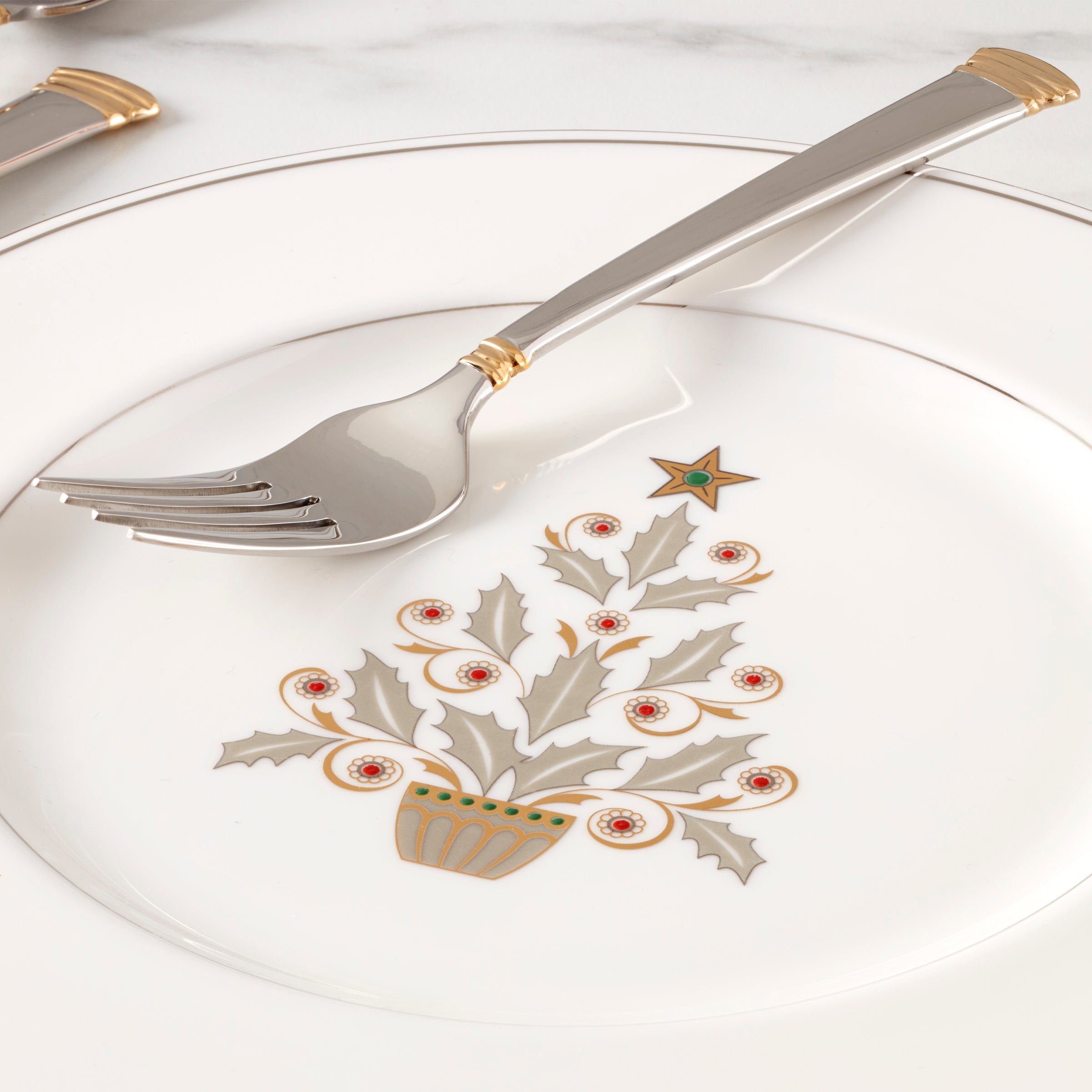 Federal Platinum Tree Accent Plates, Set of 4 – Lenox Corporation