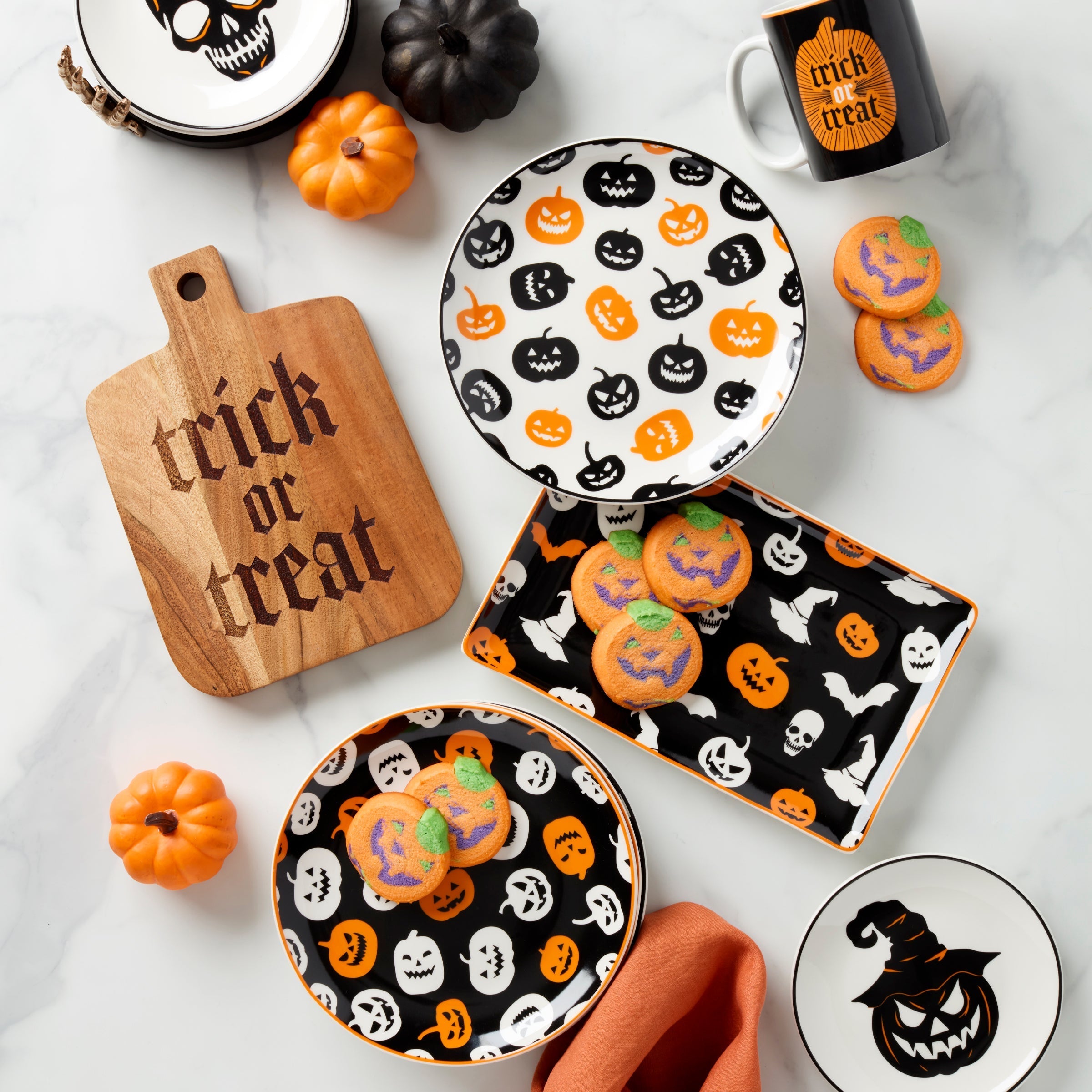 Vintro Halloween Tidbit Plates, Set of 4 – Lenox Corporation