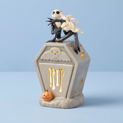 Bougeoir Votif Lenox - Maison Hantée Halloween Vintage 2002 - Porcelaine Fine Ivory