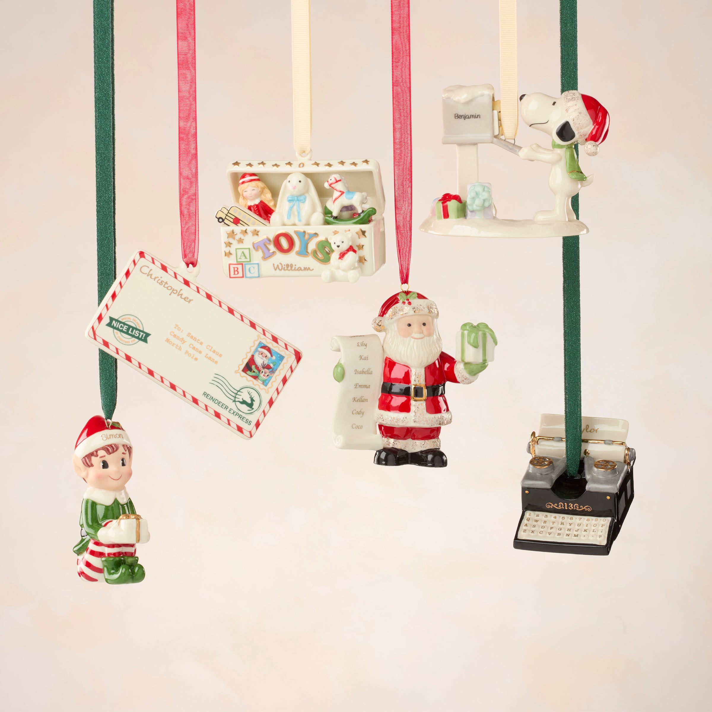 Personalized Toy Chest Ornament – Lenox Corporation