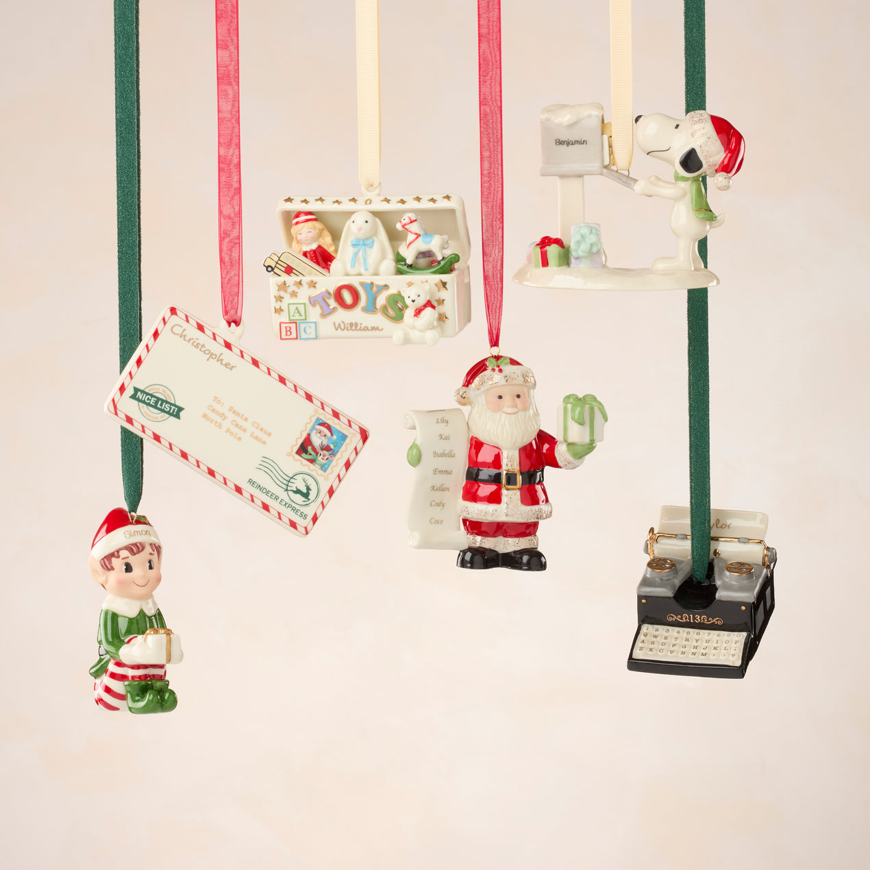 Personalized Letters to Santa Ornament
