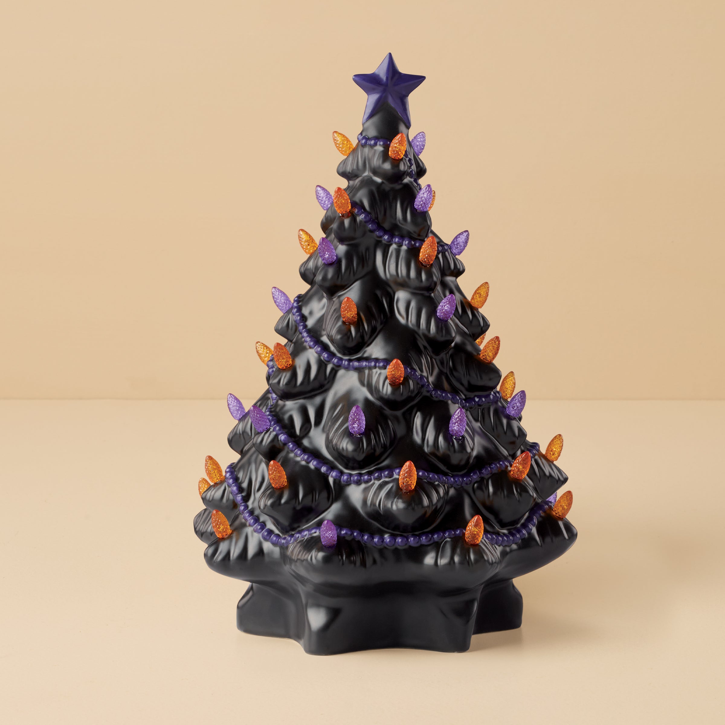 Treasured Traditions Black Lit Tree Figurine – Lenox Corporation
