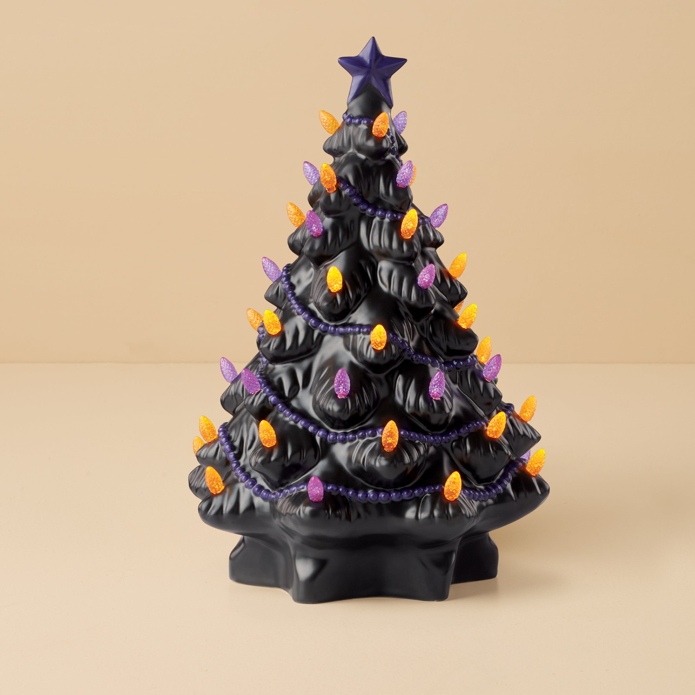 Treasured Traditions Black Lit Tree Figurine – Lenox Corporation