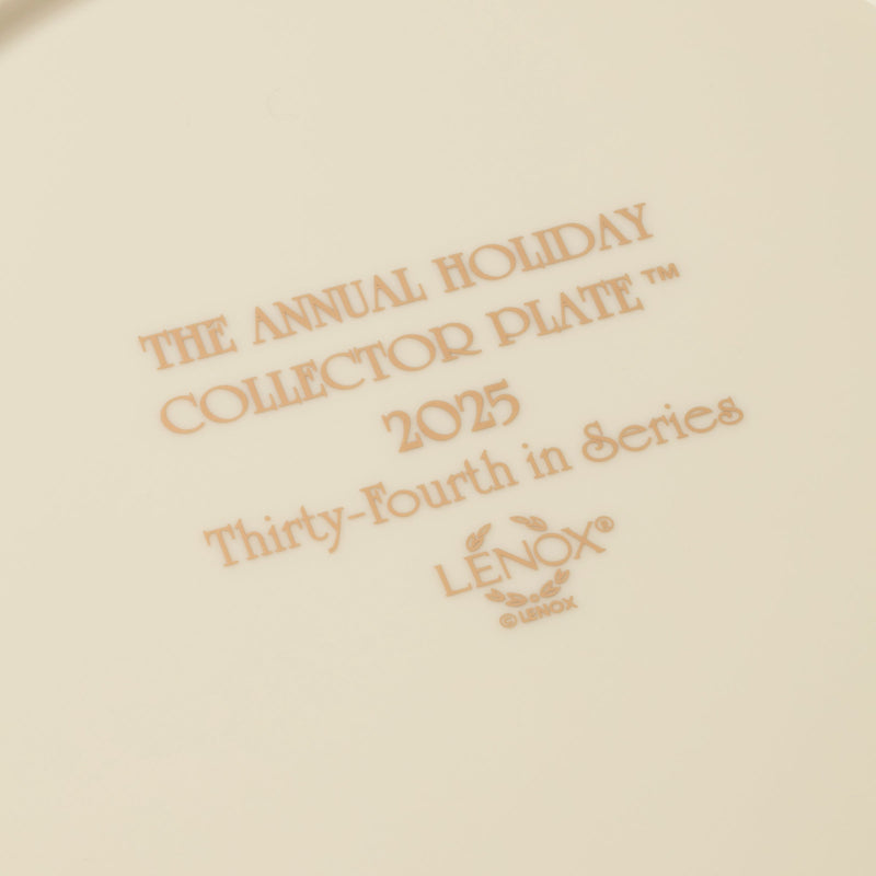 2025 Annual Holiday Plate
