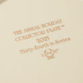 2025 Annual Holiday Plate