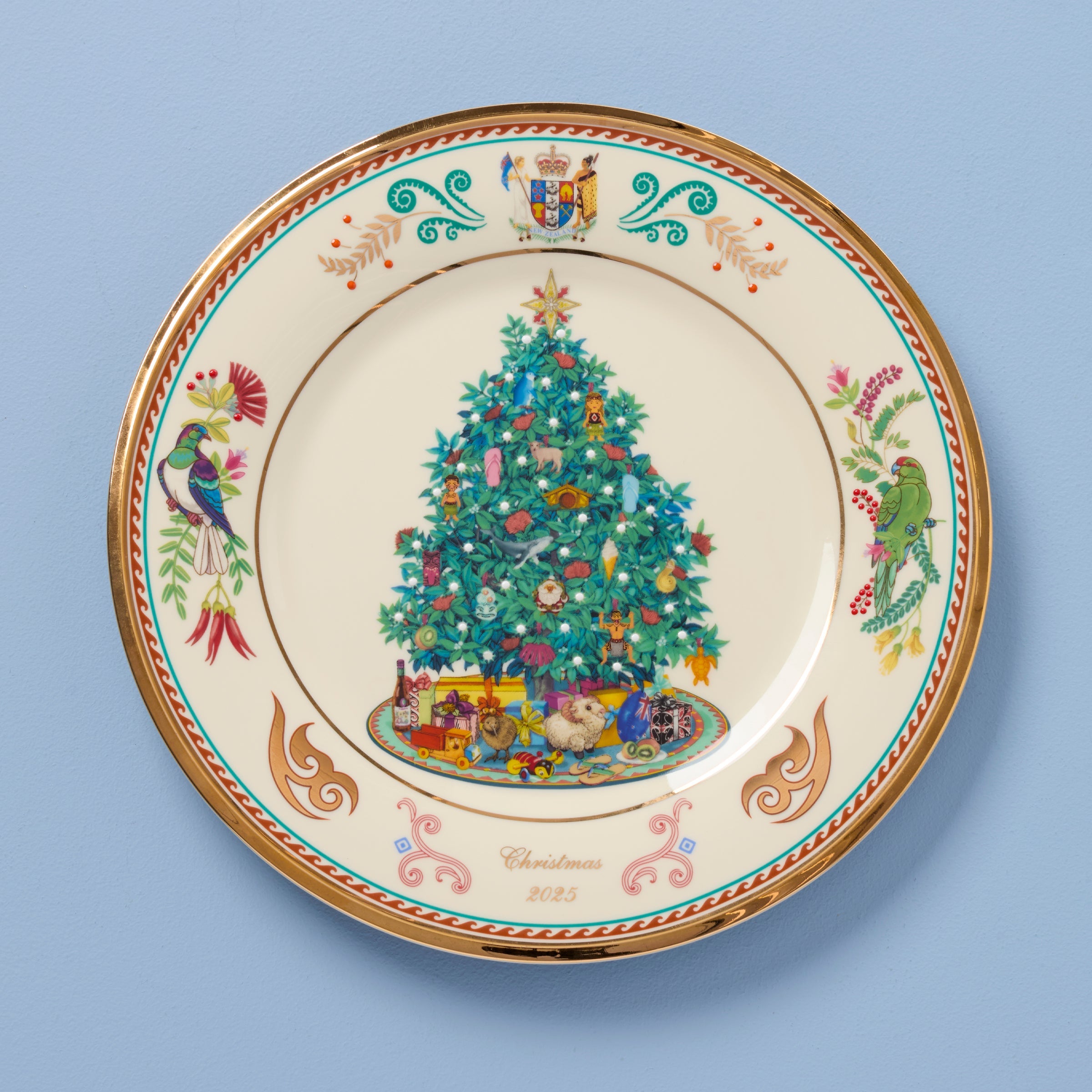 2025 Trees Around The World Plate - New Zealand – Lenox Corporation