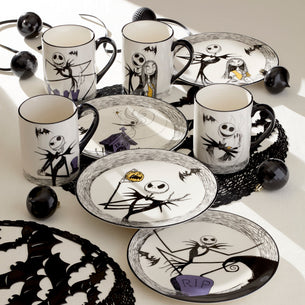 The Nightmare Before Christmas Accent Plates - Set of 4