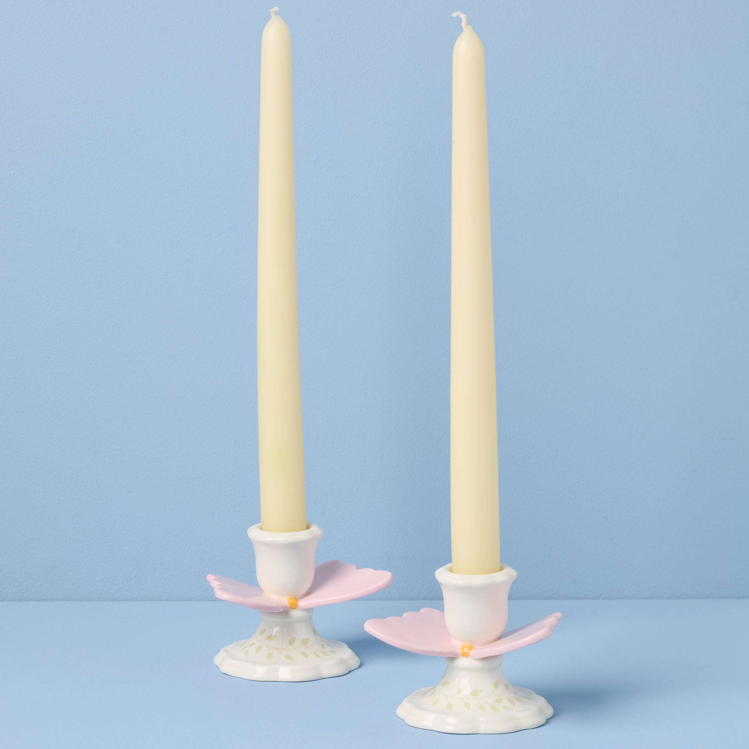 燭台２対 Butterfly Meadow Candlestick Holders, Set of 2 – Lenox Corporation