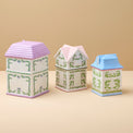 Lenox Village House Canisters, Set Of 3
