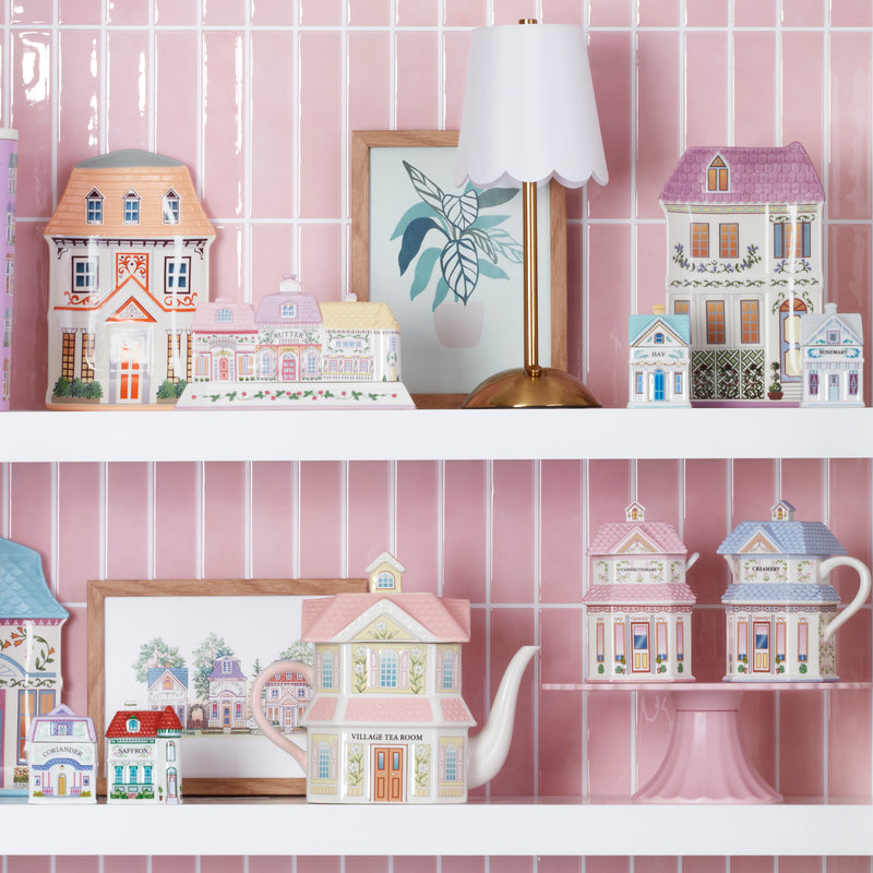 DTOC Lenox Village Teapot