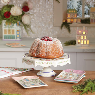 Lenox Spice Village Cake Plate