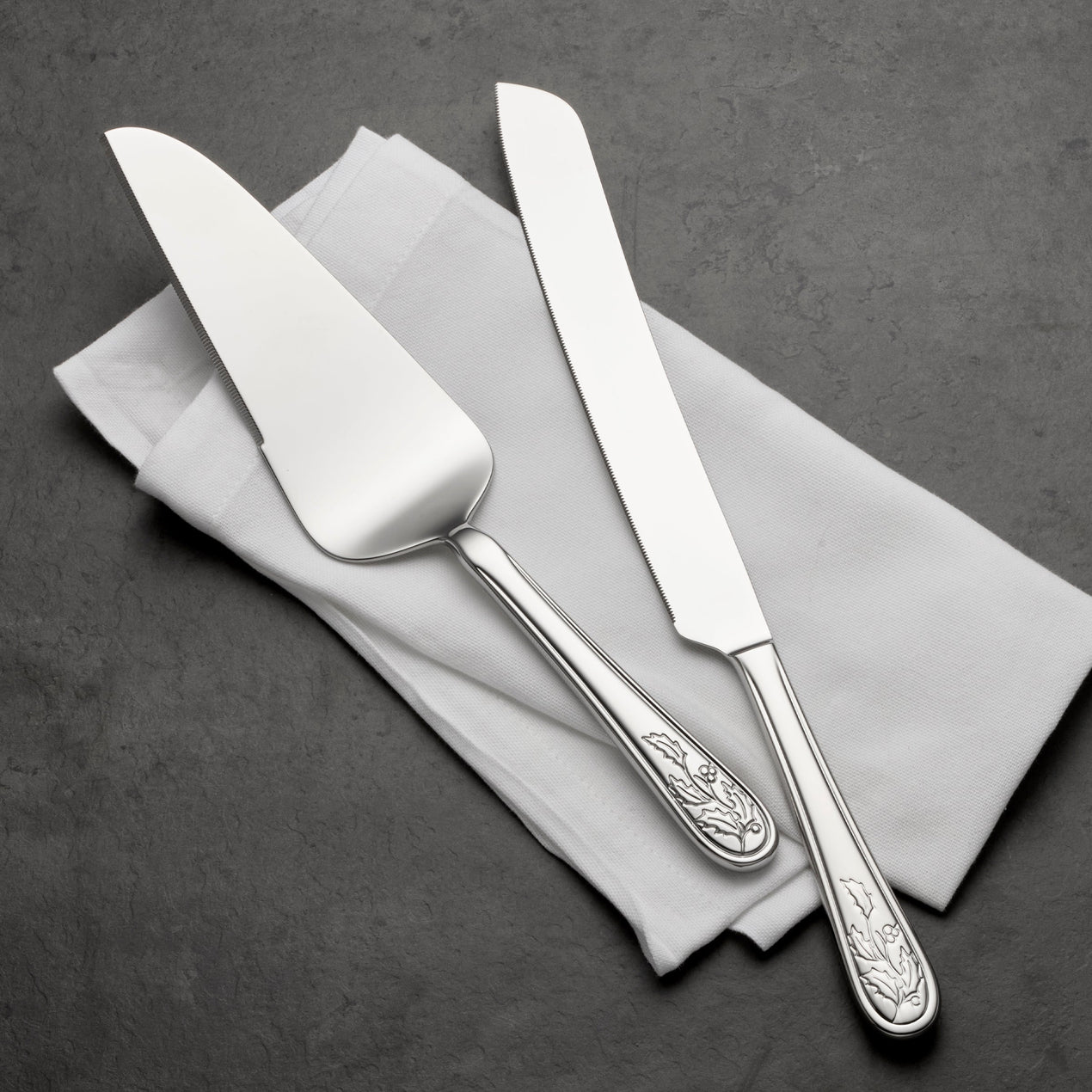 Holiday 2-Piece Dessert Set