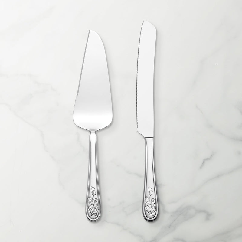 Holiday 2-Piece Dessert Set