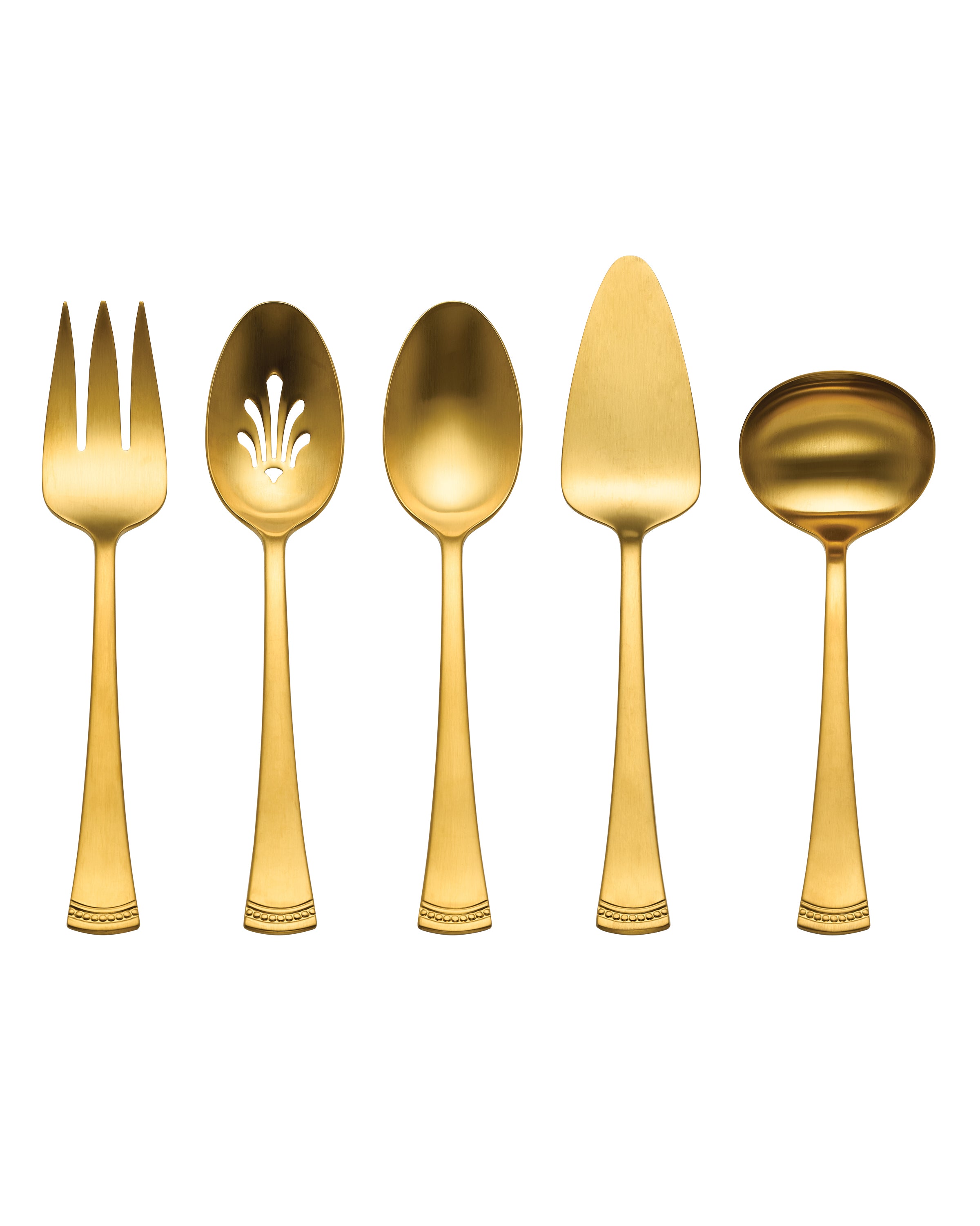Portola Gold Satin 5-Piece Hostess Set – Lenox Corporation