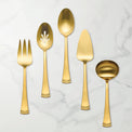 Portola Satin Gold 5-Piece Hostess Set