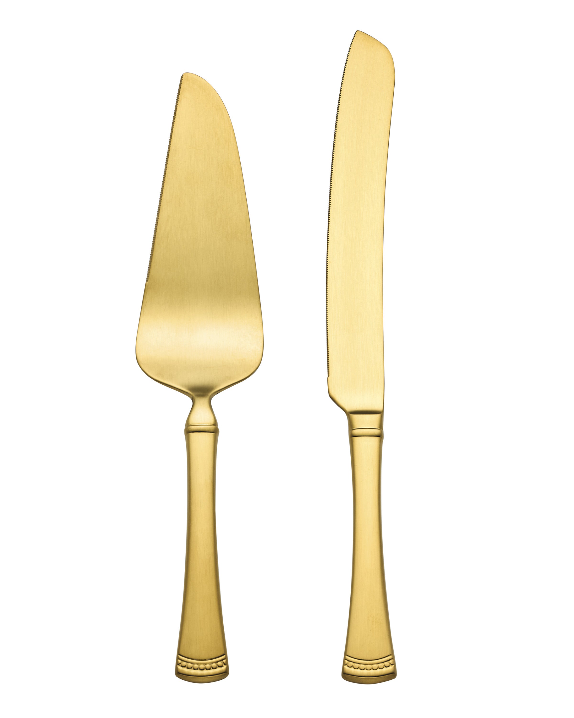 Portola Gold Satin 2-Piece Dessert Set – Lenox Corporation