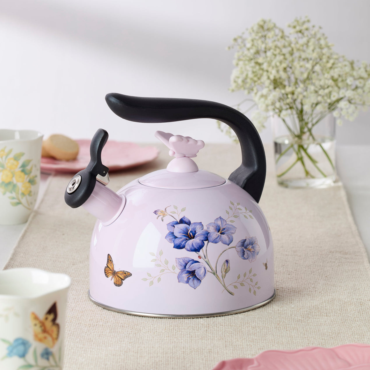 Butterfly Meadow Colors Tea Kettle