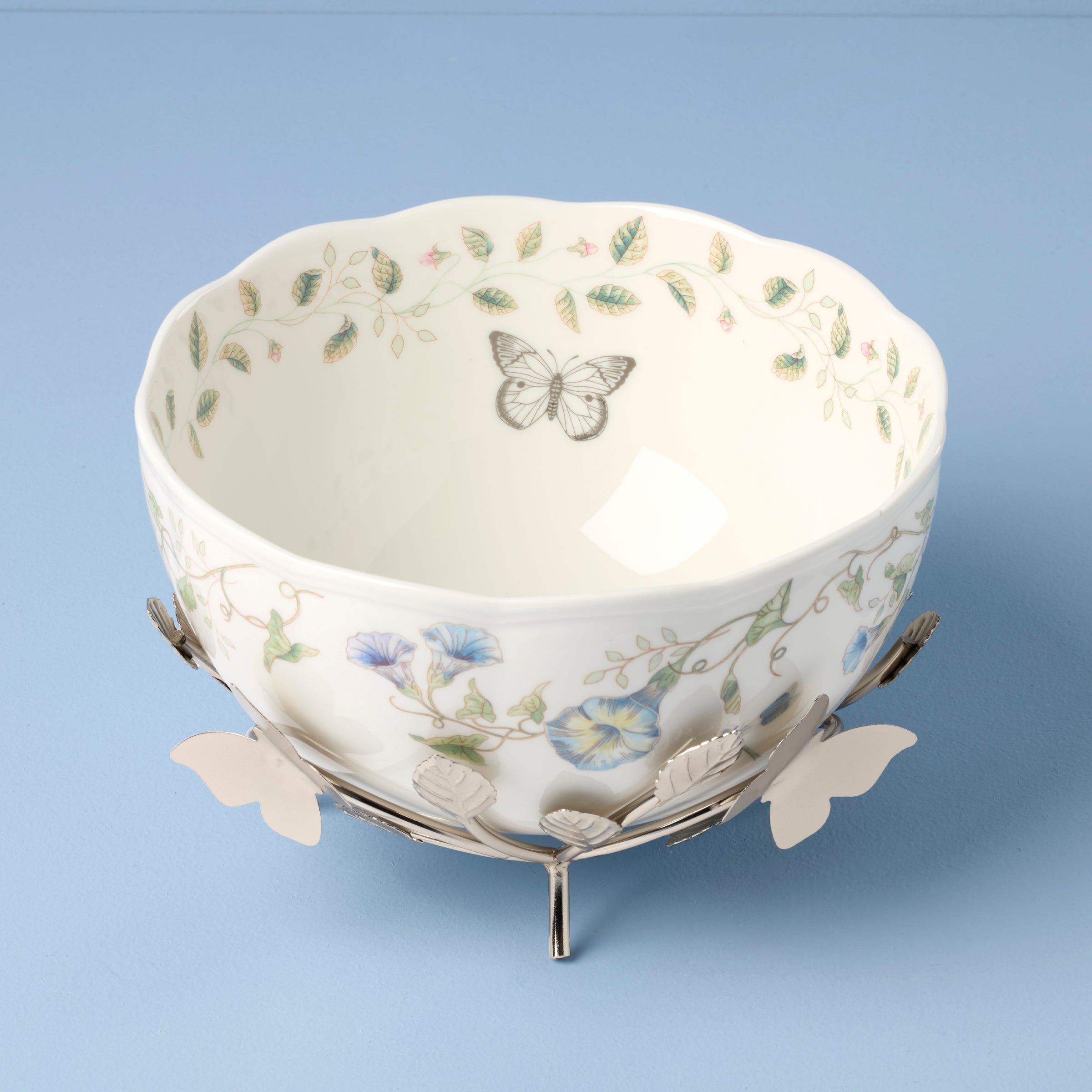 Butterfly Meadow 25th Anniversary Bowl with Stand – Lenox Corporation