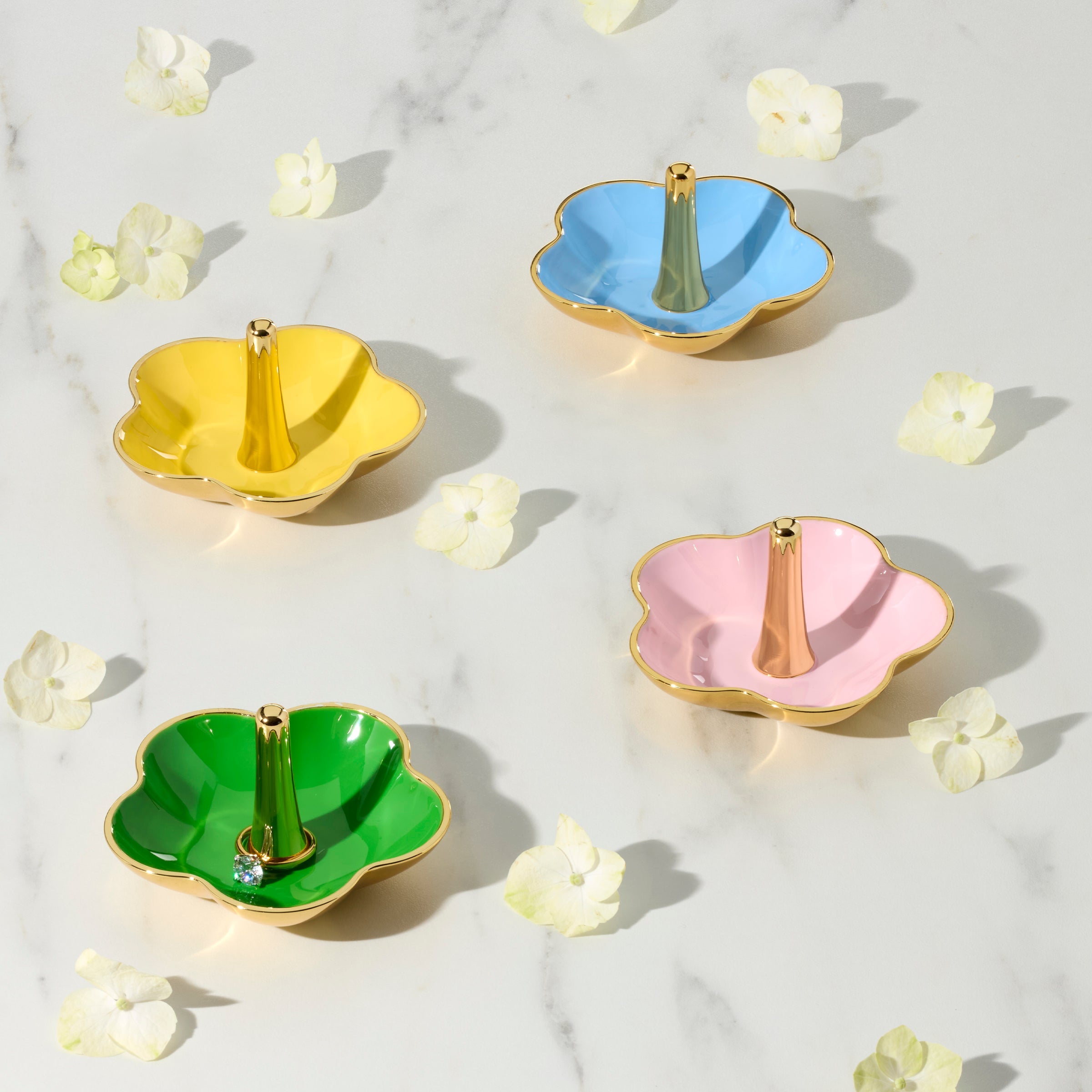 Make It Pop Yellow Metal Ring Dish – Lenox Corporation