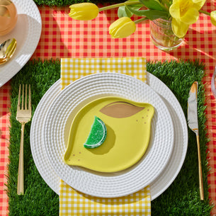 Tutti Fruity Tidbit Plates, Set of 4