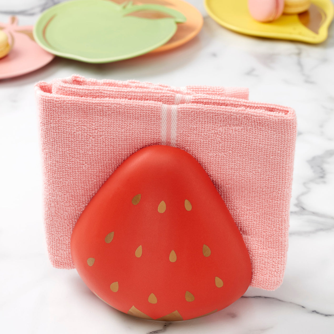 Tutti Fruity Strawberry Sponge/Napkin Holder