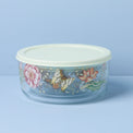 Butterfly Meadow Glass Food Storage Containers with Lids, Set of 4