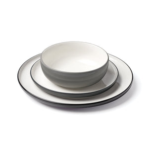 24 Seven Colors Pumice 12-Piece Dinnerware Set