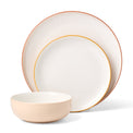 24/7 Colors 12-Piece Dinnerware Set, Sunbaked