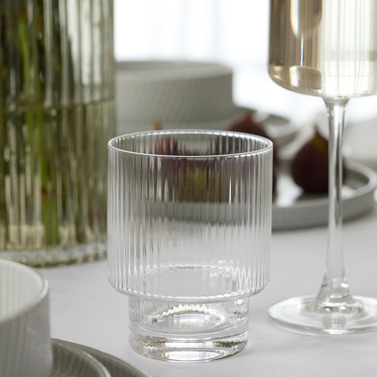 Modulus Tumblers, Set of 4, Clear