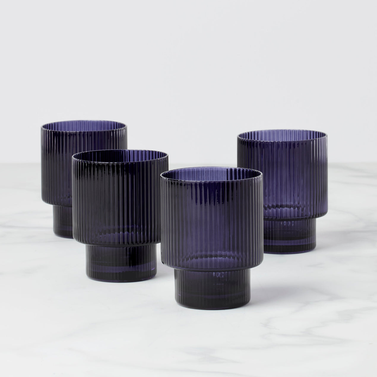Modulus Tumblers, Set of 4, Nightshade