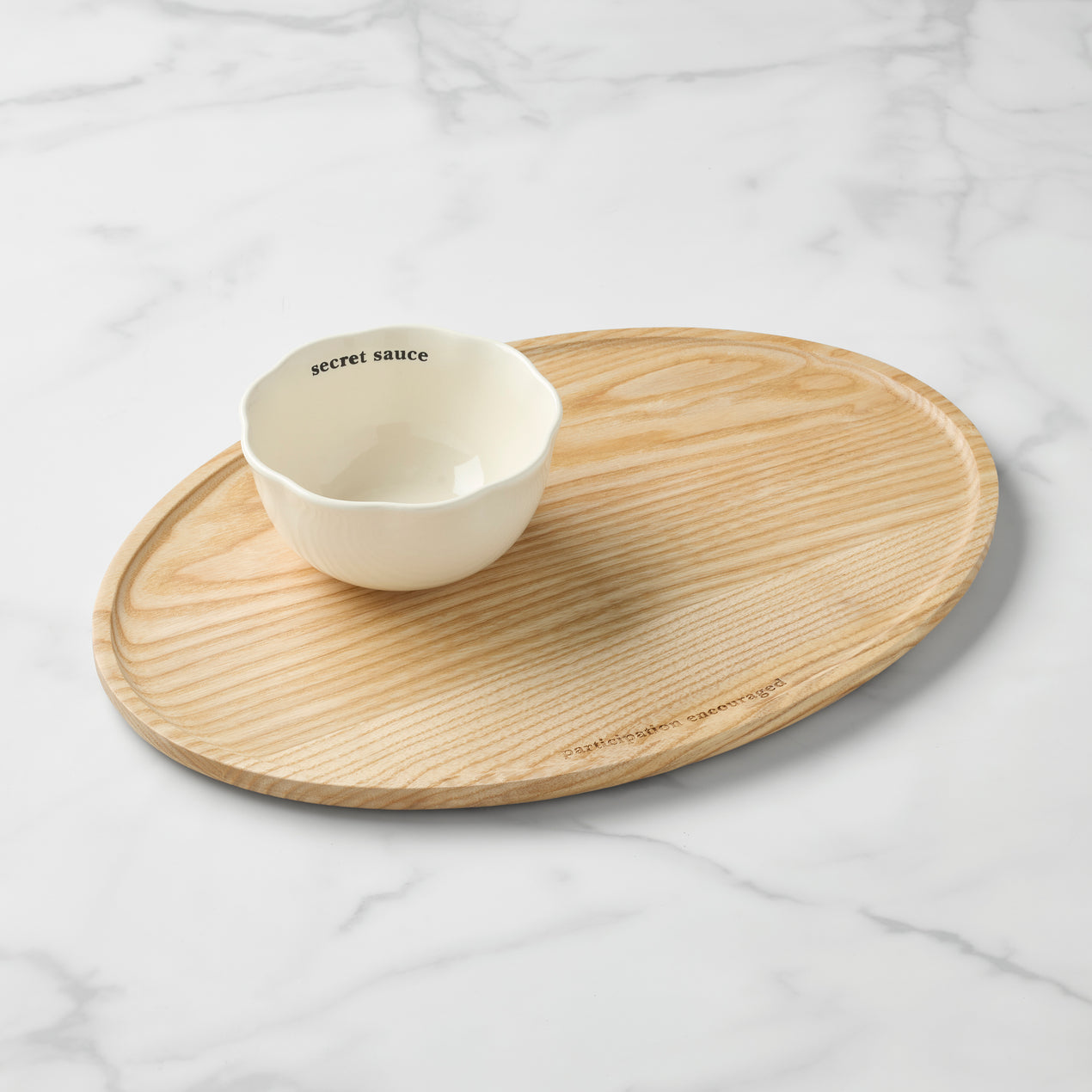 KS What A Treat Oval Pltr & Bowl Set