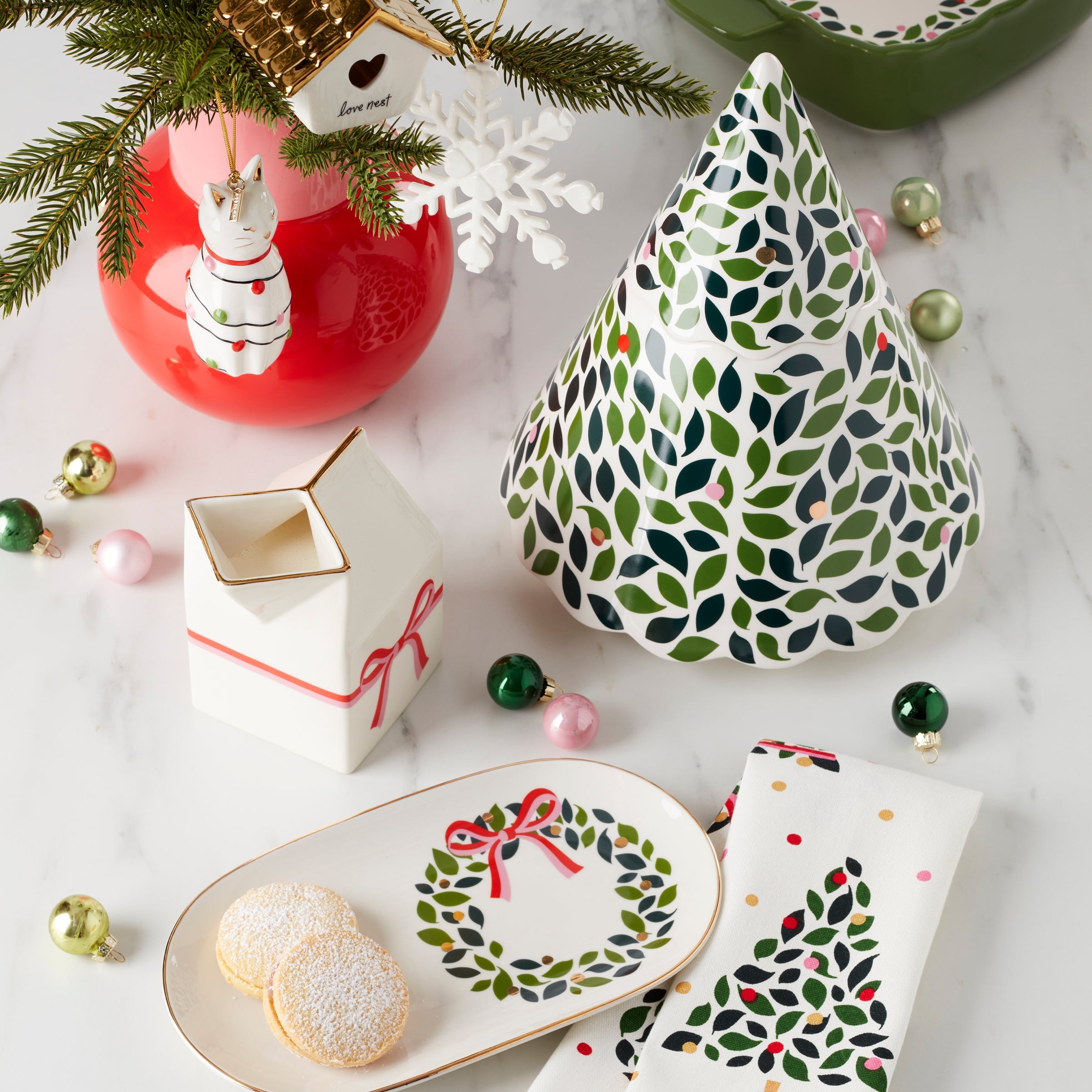 Evergreen Treat Jar – Lenox Corporation