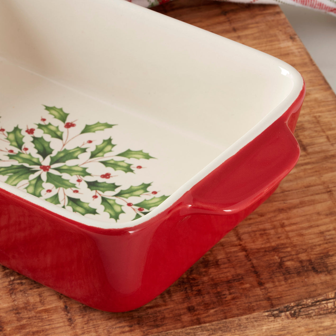 Holiday Rectangular Baking Dish, Small
