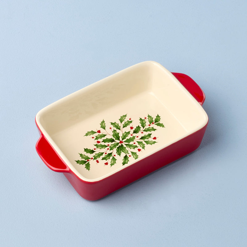 Holiday Rectangular Baking Dish, Small