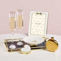 Make It Pop Glass Vanity Tray, Navy
