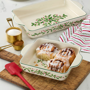 Holiday Rectangular Baking Dish