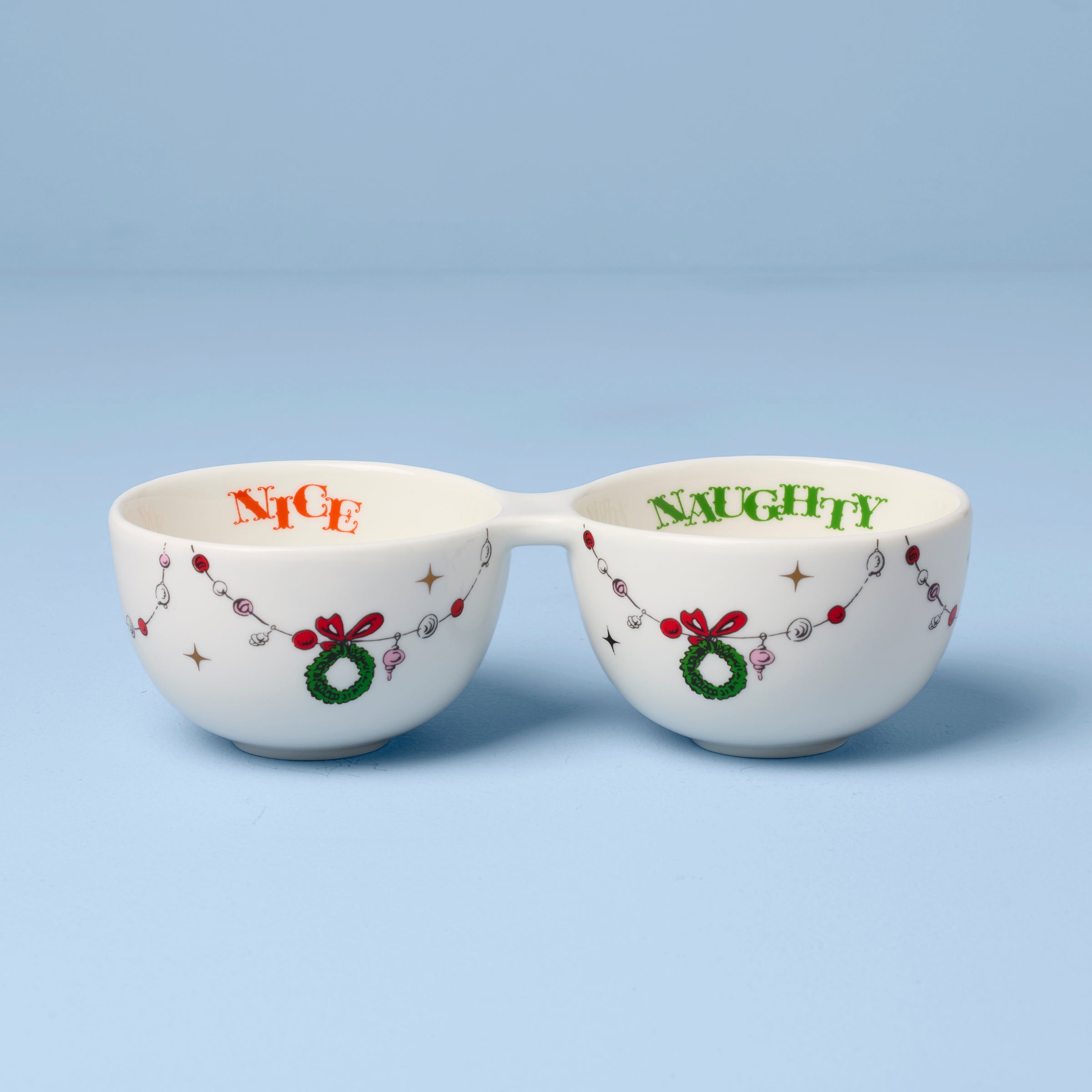 Merry Grinchmas Naughty or Nice Double Dip Bowl – Lenox Corporation