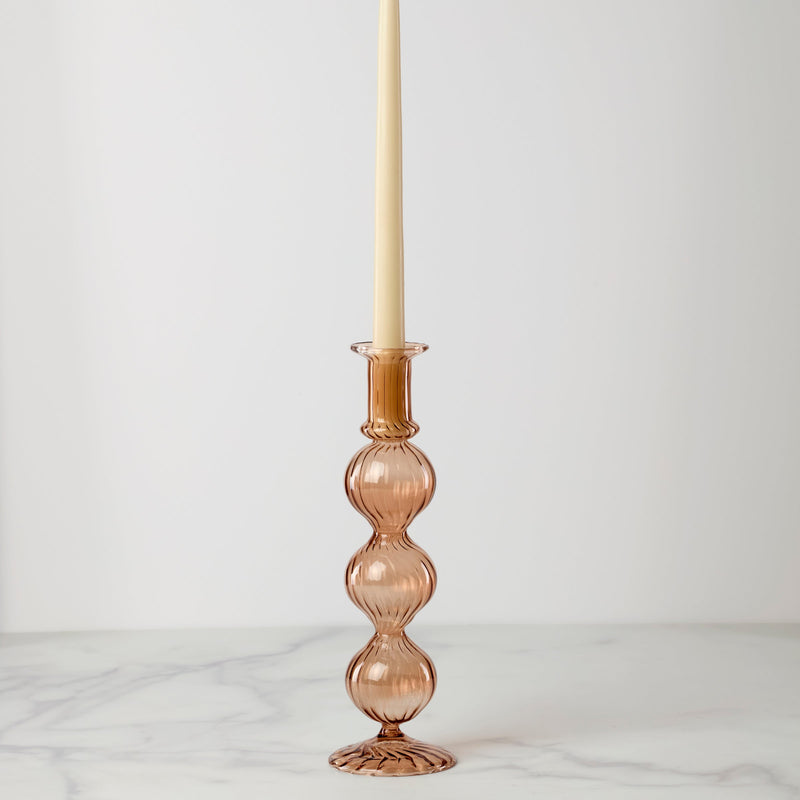 Nalia Amaranth Candlestick Holder