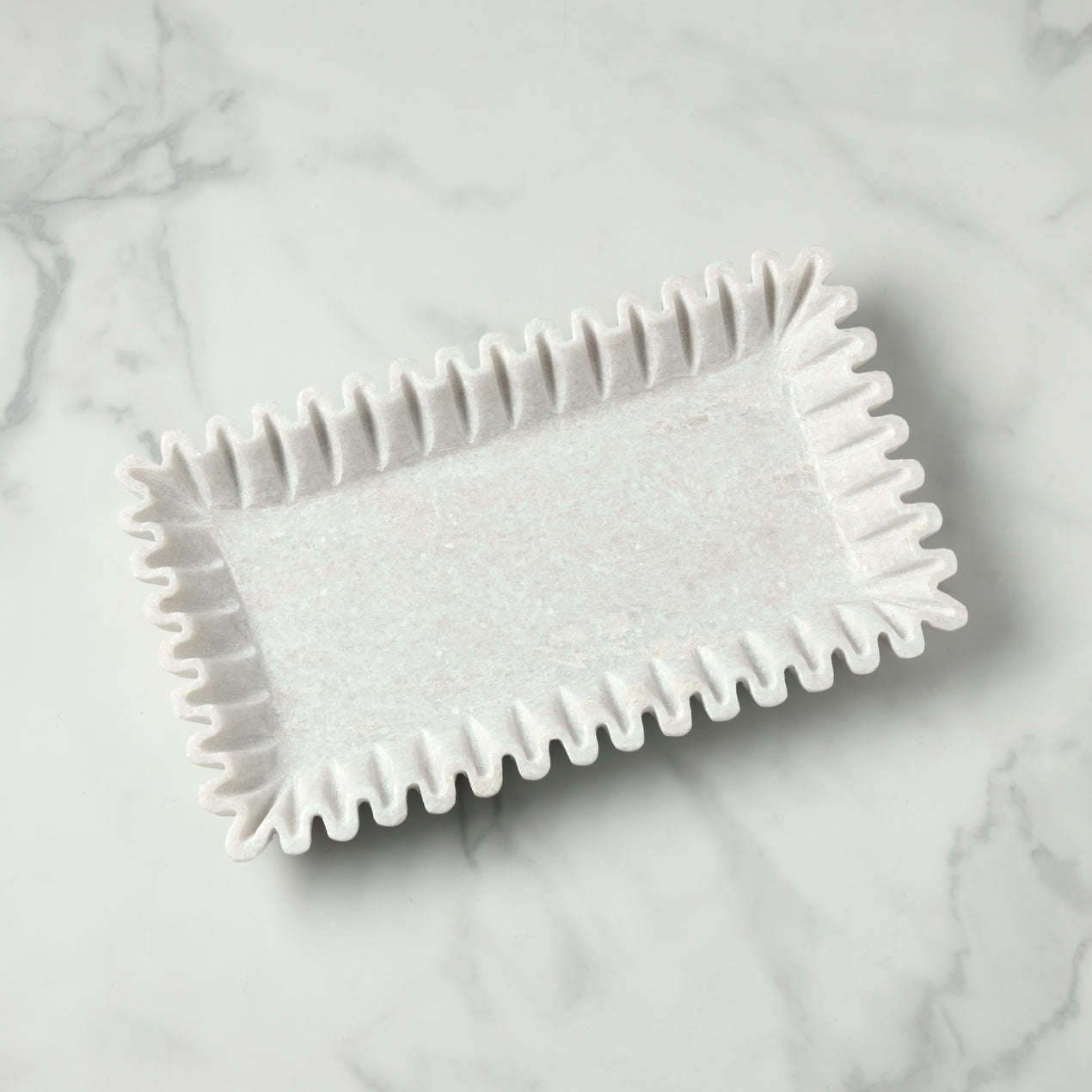 cambridge silversmiths Waterloo Artisan Crafted Wavy Marble Platter