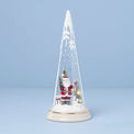 Merry & Magical Lit Santa With Lantern Figurine