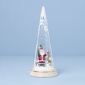 Merry & Magical Lit Santa with Lantern Figurine