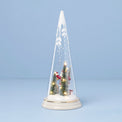 Merry & Magical Lit Santa With Lantern Figurine