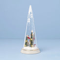 Merry & Magical Lit Santa with Lantern Figurine